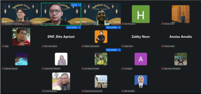 Lintas Benua, Desamind Indonesia Pererat Silaturahmi Lewat Ngabuburit Virtual