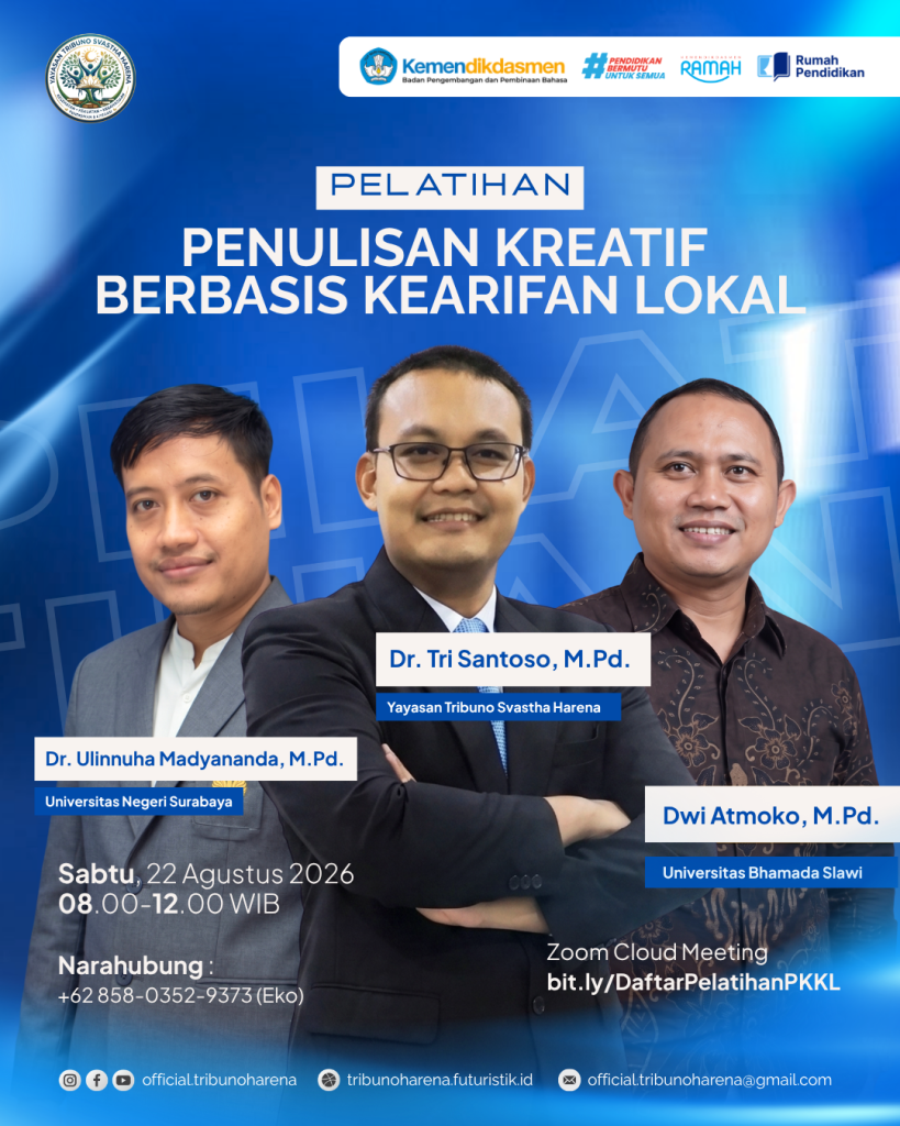 Asah Kompetensi Penulis Muda, Yayasan Tribuno Svastha Harena dan Kemendikdasmen Buka Pelatihan Penulisan Kreatif